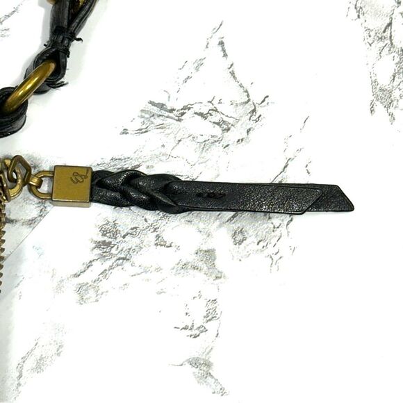 Elliott Lucca Gwen Leather Crossbody Bag Black - Picture 13 of 14